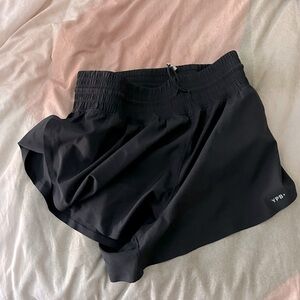 Women's Black Athletic Shorts